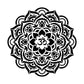 OM Mandala Stencil for Wall Painting (KDMD1497)