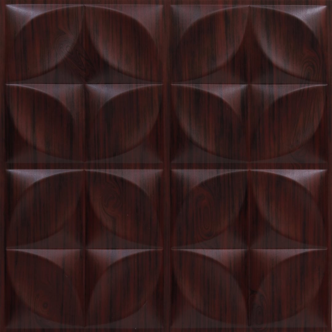 Wood Land Brown Flower Design PVC Ceiling Panel