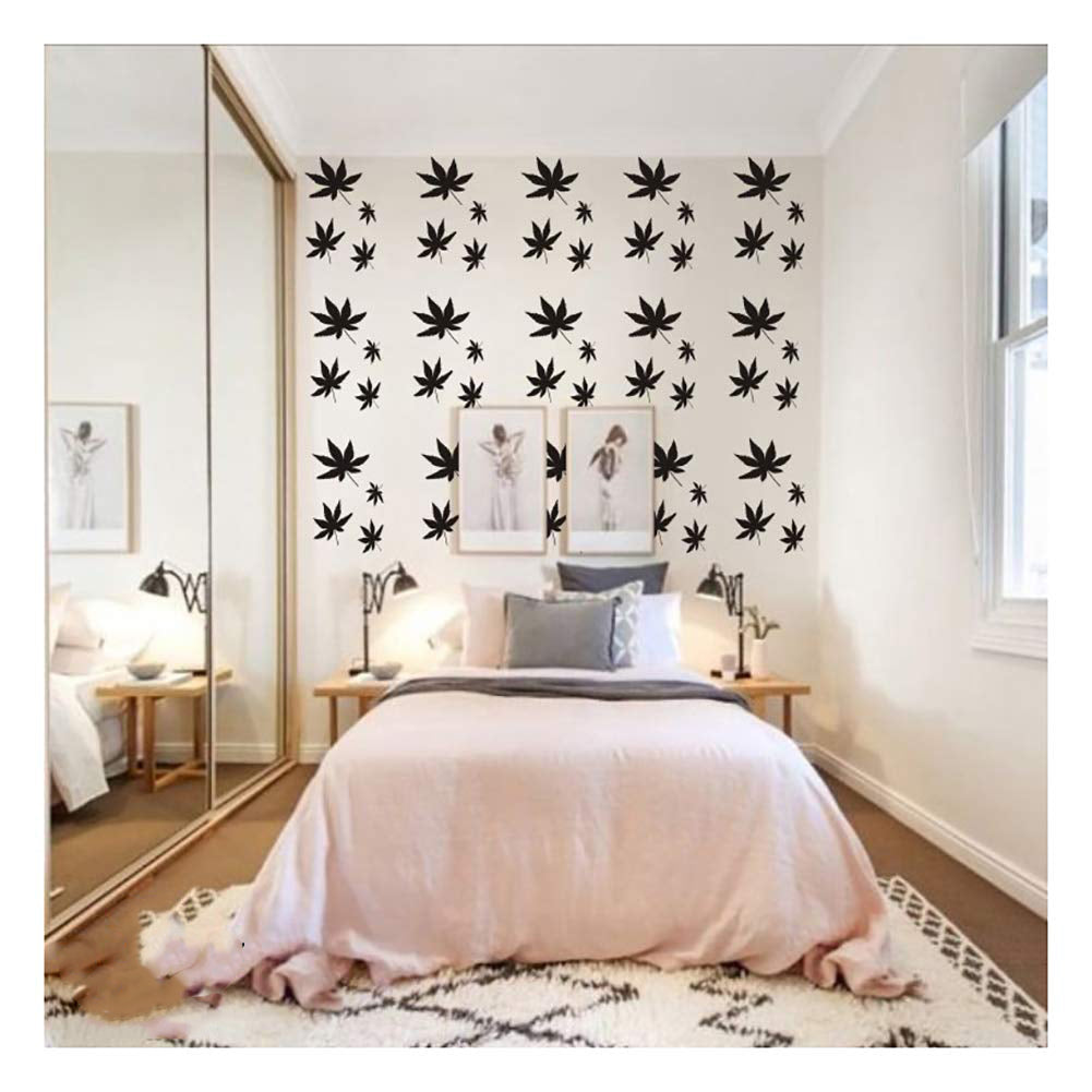 Flowers All Over Wall Stencil (KHSNT291)