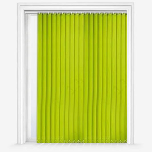 Vertical Blinds for Windows - Bedroom, Kitchen, Sliding Door, and Balcony (Customized Size, Envy Green)