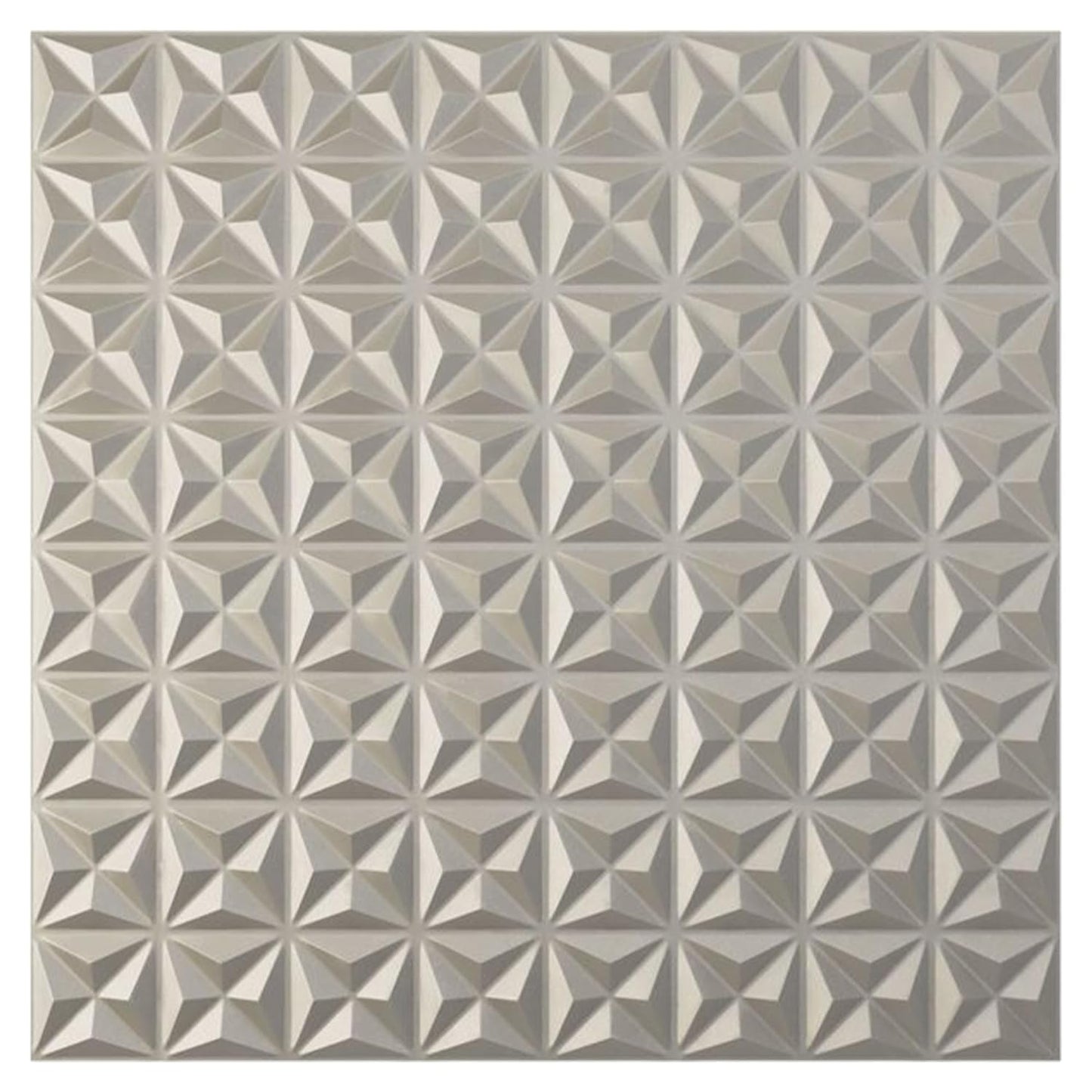 Grey 3D PVC Wall Panel
