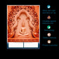 Roller Blind for Window-Gautama Buddha Design Size-3