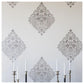 Latest Large Zoey Damask Paint Wall Stencil (KDRDSS1239)
