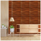 Brown Color Web Design 3D PVC Wall Panels