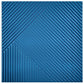Kayra Decor 3D Self Adhesive Wall Panel -Navy Blue Stripe Design- (Size 50 x 50 CM)