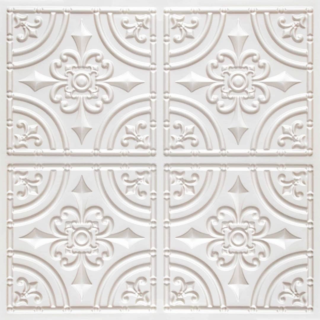 Modern PVC False Ceiling - 60x60 cm Coppice Design