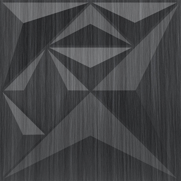 3D Wall Panels - USA Certified SGS Approved PVC Diamond Design 50X50 cm