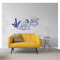 Bird Wall Design Stencil (KHS413)
