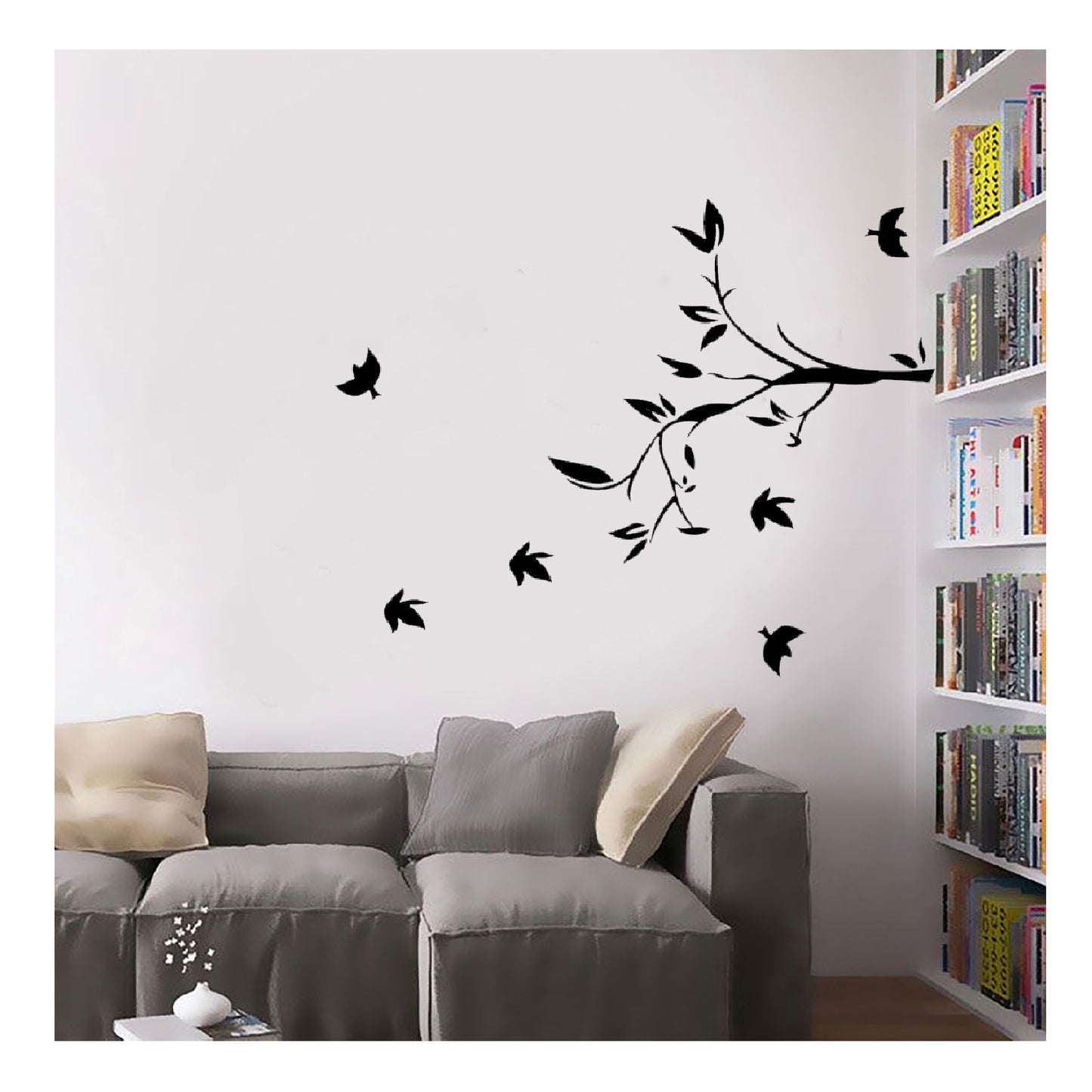 Tree Branch Wall Design Stencil (KHS420)