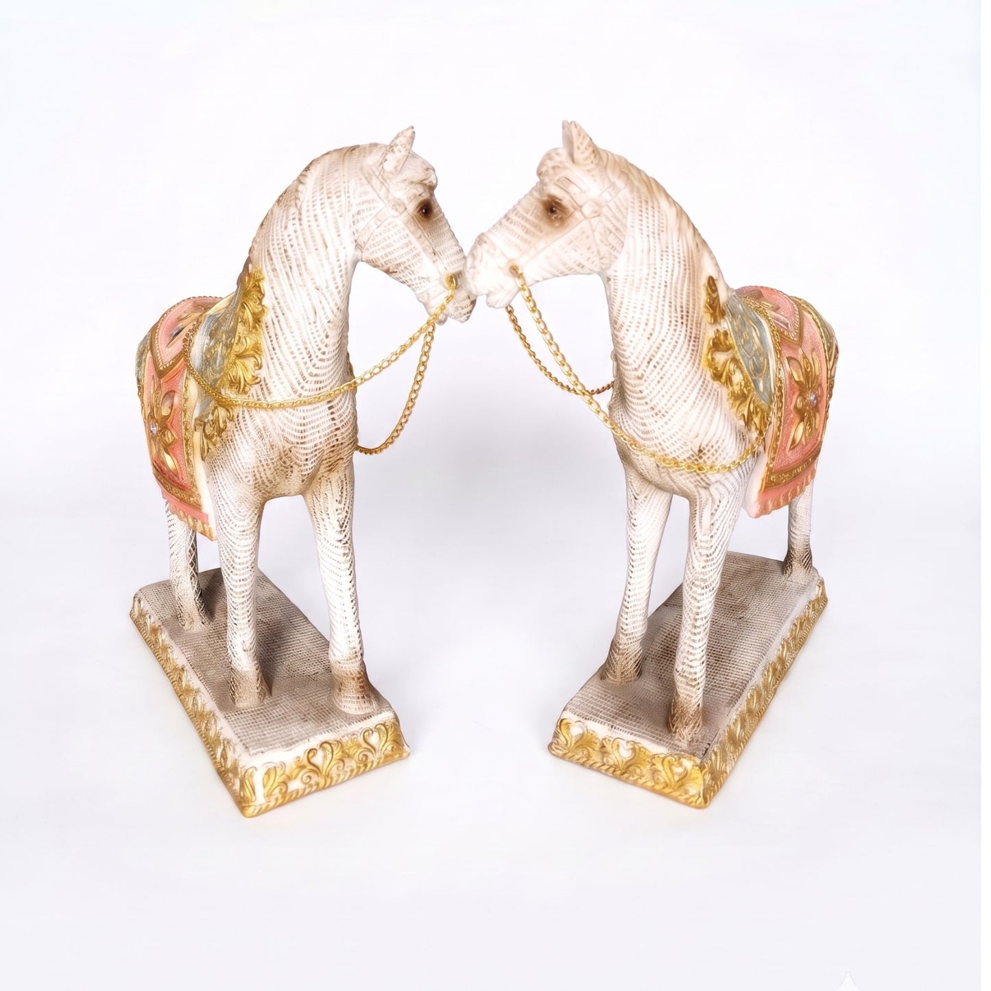 Abstract Modern Art Sculpture Showpiece for Home Decor - Blue Horse