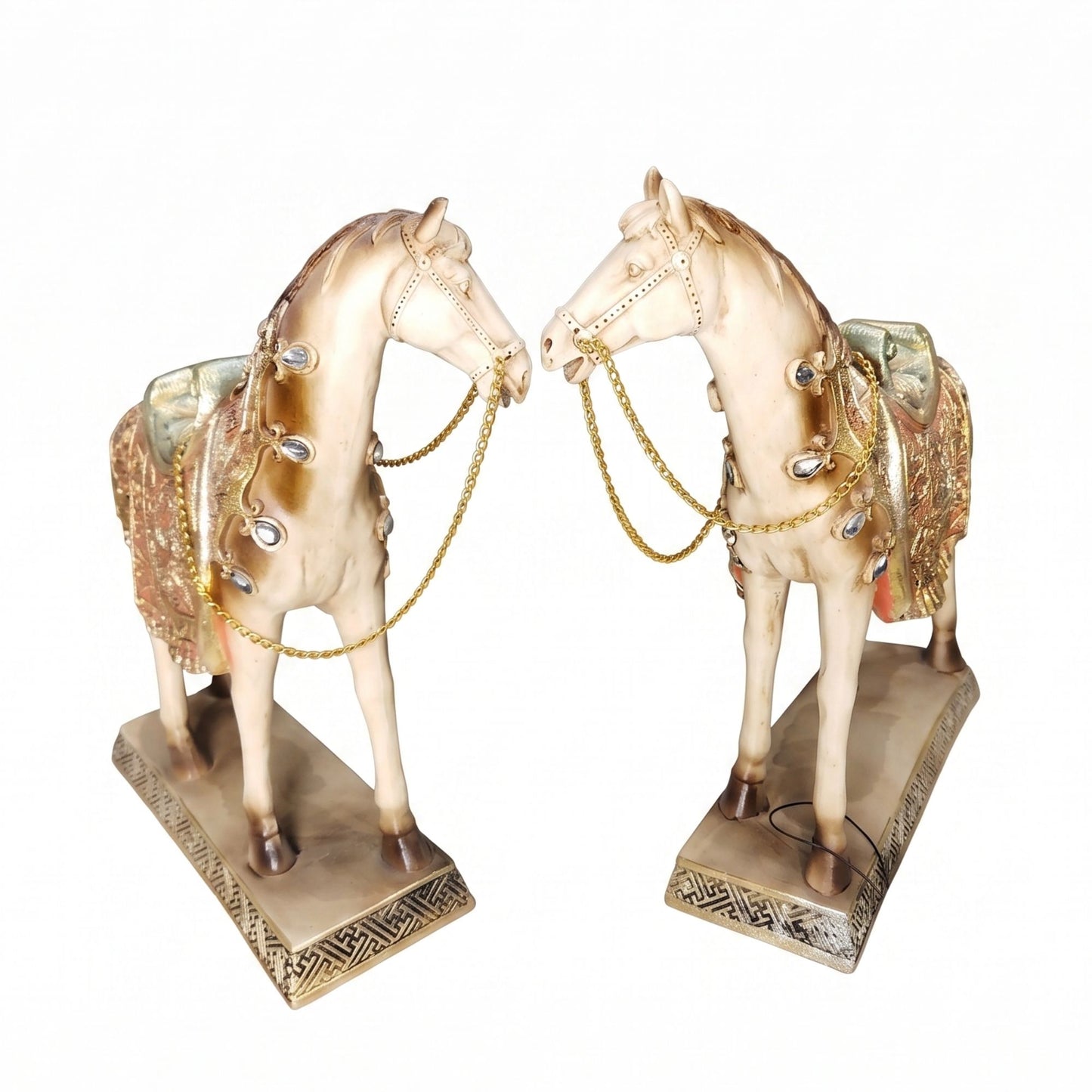 Abstract Modern Art Sculpture Showpiece for Home Decor - Red Horse