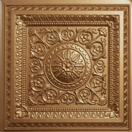 Rajwada Design Gold Color 3d Ceiling Panel
