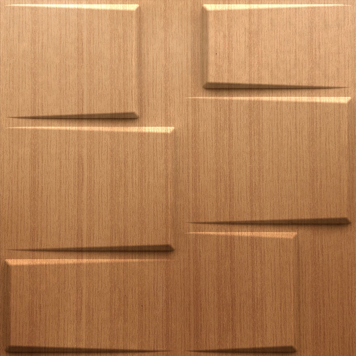 3D Wall Panels - USA Certified SGS Approved PVC Stream Design 50X50 cm