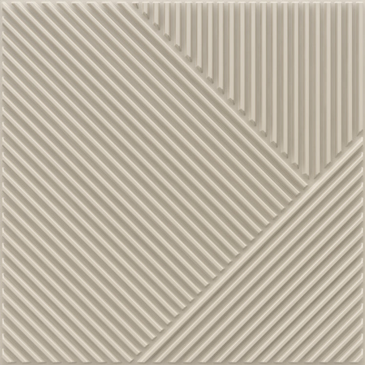 3D Self Adhesive Wall Panel Stripe Design 50 x 50cm