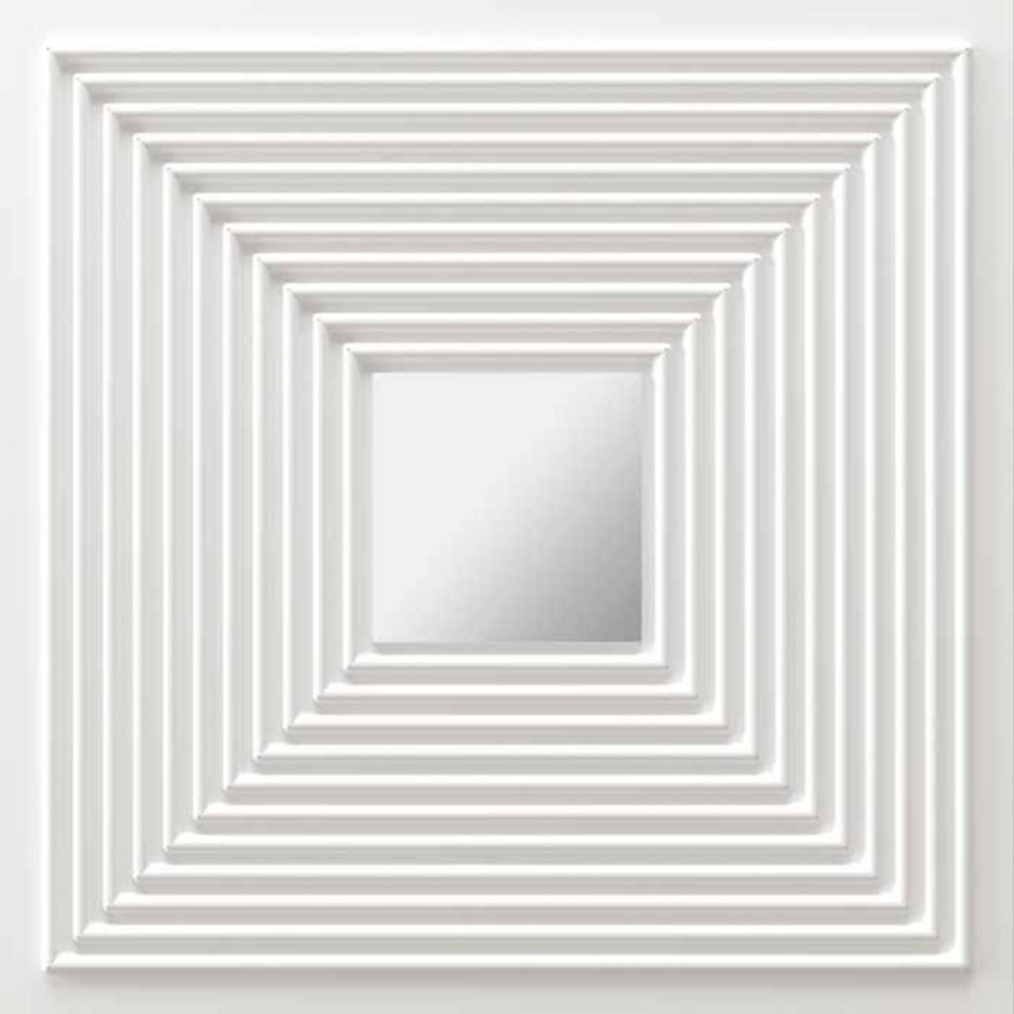White - Silver Self Adhesive Panels Line Design