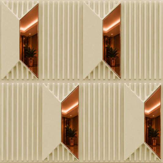 White Tail Copper Artisan Design Acrylic 3D Wall Panel