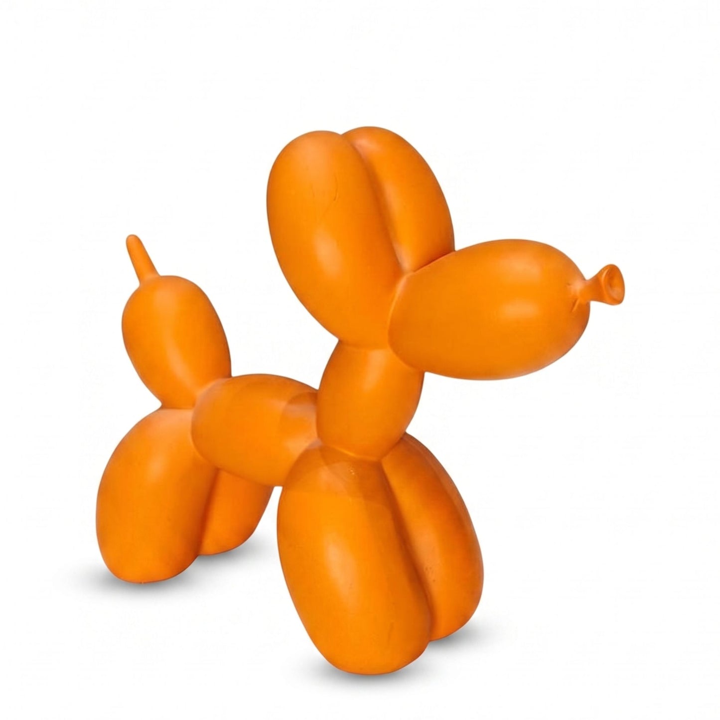 Abstract Modern Art Sculpture Showpiece for Home Decor - Balloon Creature Orange