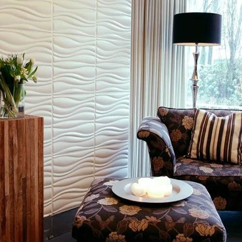 Wave 3D PVC Wall Panel for Decoration