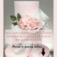 Floral Cake Stencils Designs Pack of 3