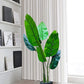 Kayra Decor 4 Feet Banana Plant - Artificial Trees for Home Decor Big Size with Pot (Black)