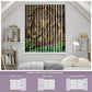 Vertical Blinds for Windows,French Door and Sliding Door Blinds for Smart Home Office, (Customized Size, Lord Ganesha)