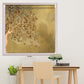 Printed Blackout Roller Blinds for Window Tree With Falling Leaves