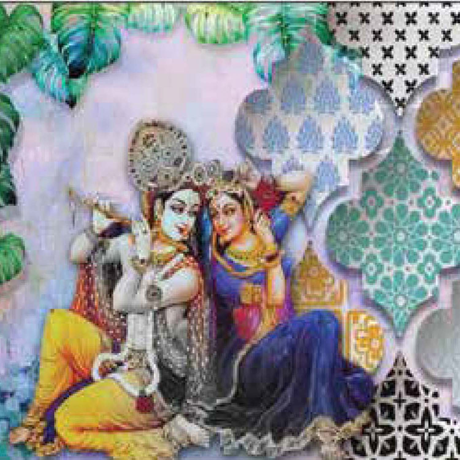 radha krishna 3d wallpapers