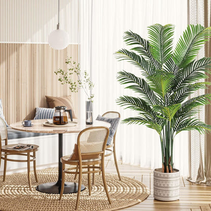 big artificial plants indoor