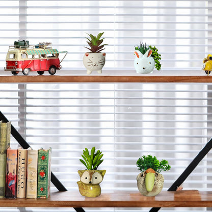 big artificial mini plant for home decor with pot