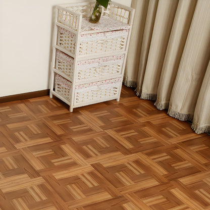 Decorative vinyl floor tiles for modern home flooring
