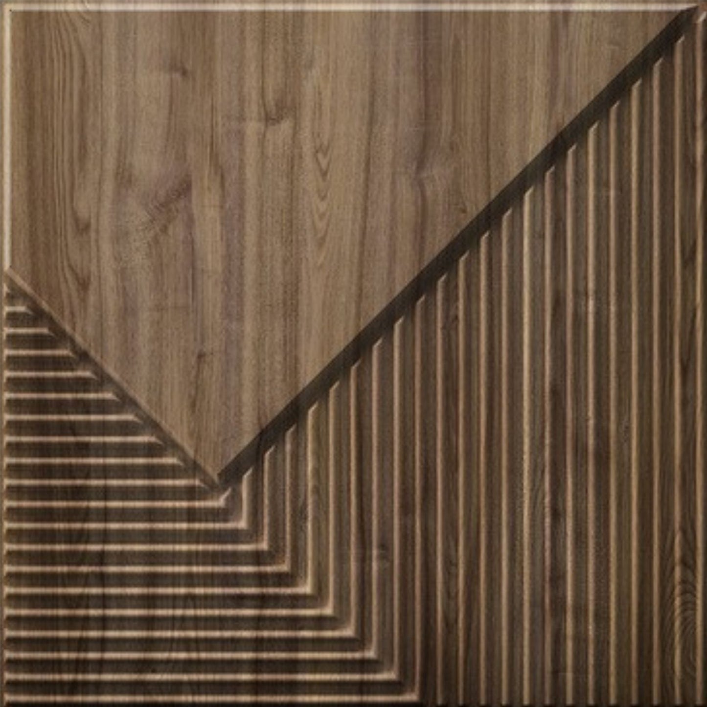 3D Wall Panels for Home Decor PVC Plaina Design 50X50 cm