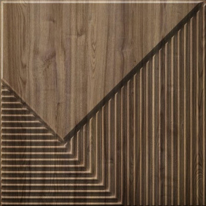 3D Wall Panels for Home Decor PVC Plaina Design 50X50 cm
