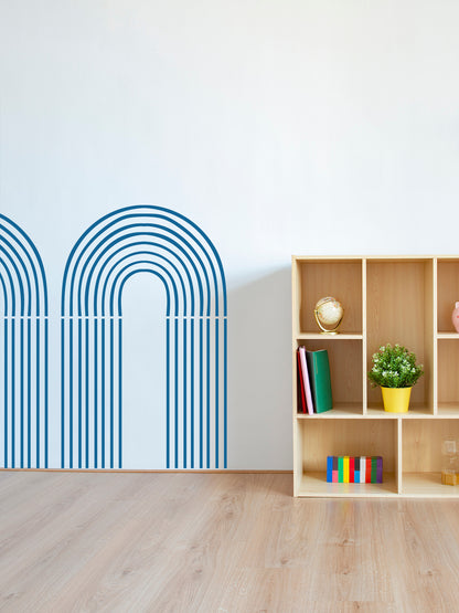 Willow Arch Design Wall Painting for Decoration (KDMD1411)