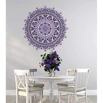 Urban Art Mandala Design Stencil for Wall Painting (KDS36060)