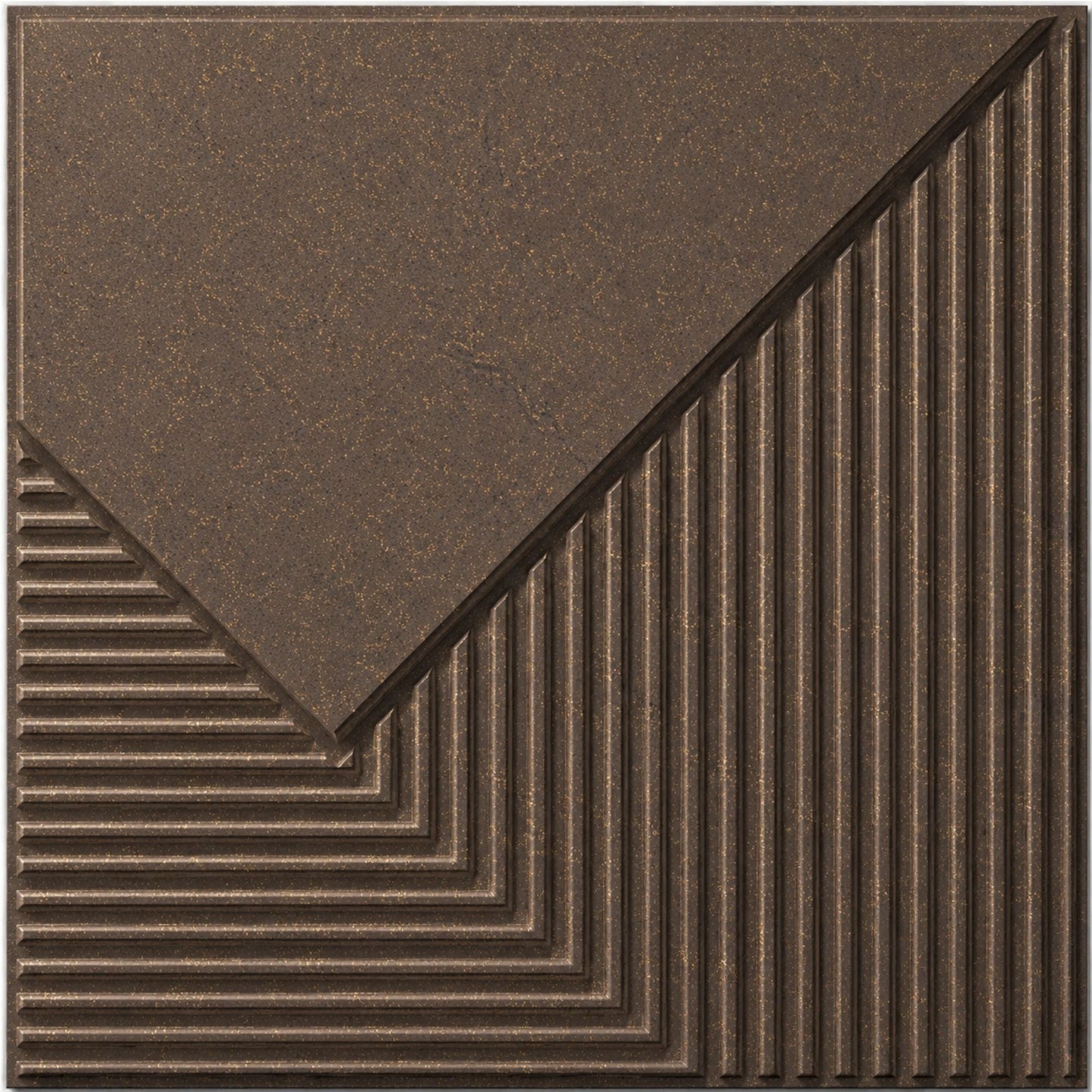 3D Wall Panels for Home Decor PVC Plaina Design 50X50 cm