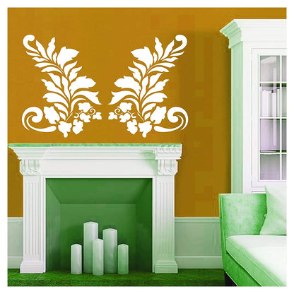 3d wall stencil design