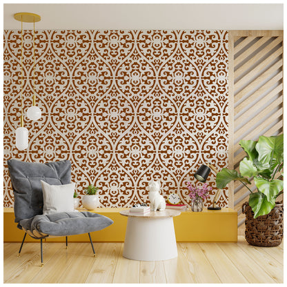 modern wall stencil
