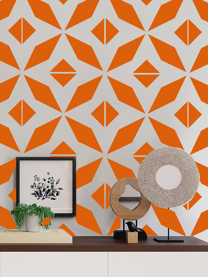 stencil leaf design