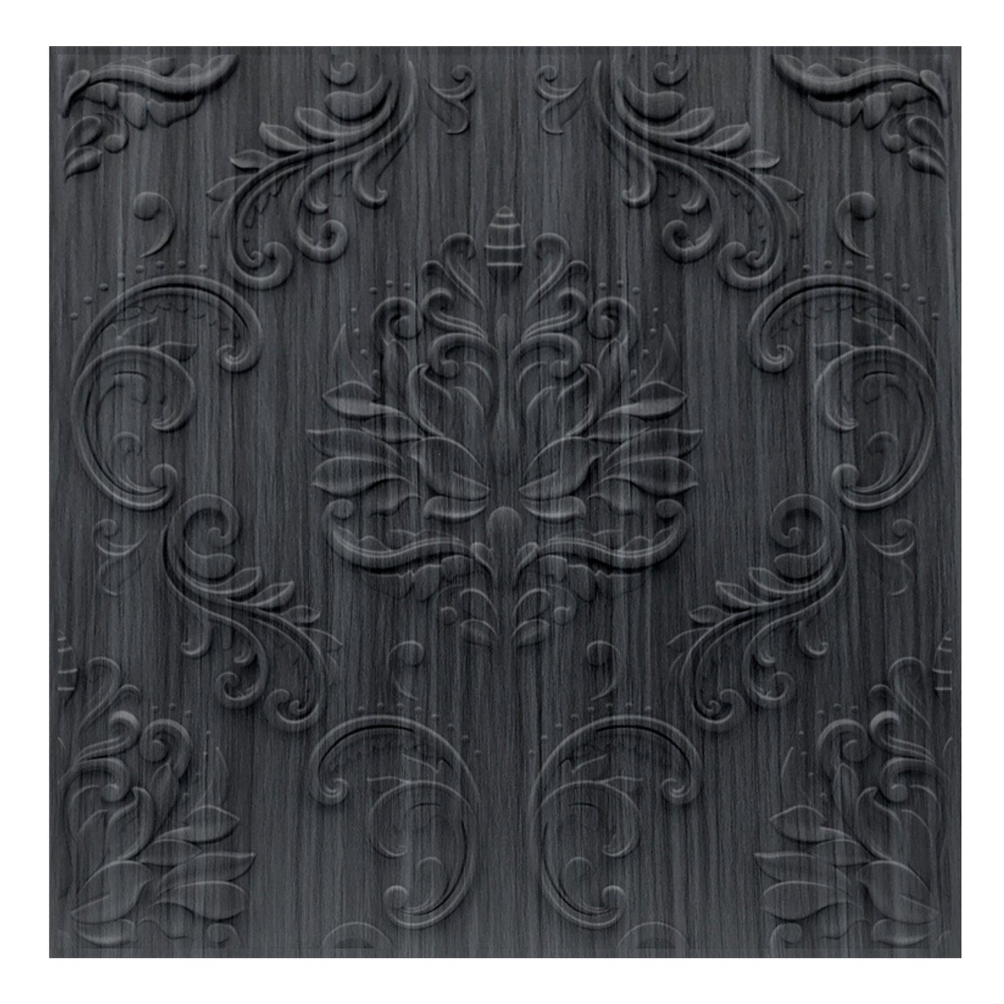 3D Self Adhesive Wall Panel -Damask Design -50x50 cm