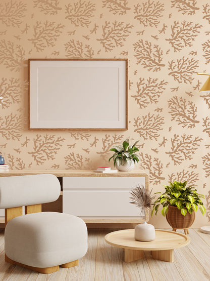 stencil for wall paint floral