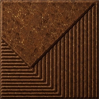 3D Wall Panels for Home Decor PVC Plaina Design 50X50 cm