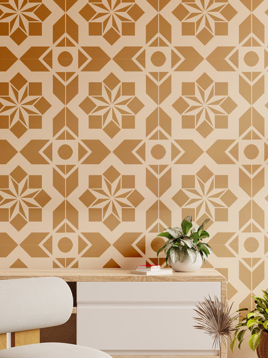 Stella Design Stencils for Wall Painting (KDMD1404)