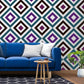 Geometric Pattern Design Stencil for Wall Painting (KDMD1419)