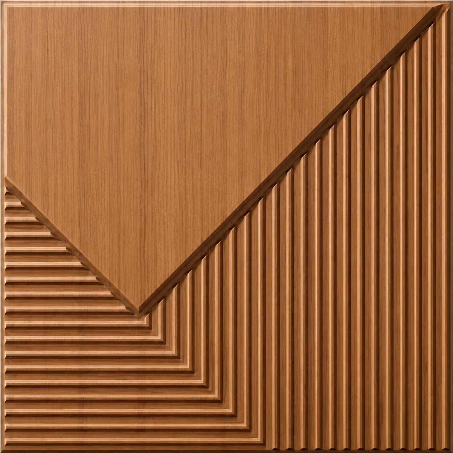 3D Wall Panels for Home Decor PVC Plaina Design 50X50 cm