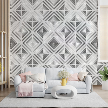DIY wall painting stencil for creative home décor