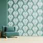 Damask Wall Design Stencil (KHSNT105) Size-40x60 cm
