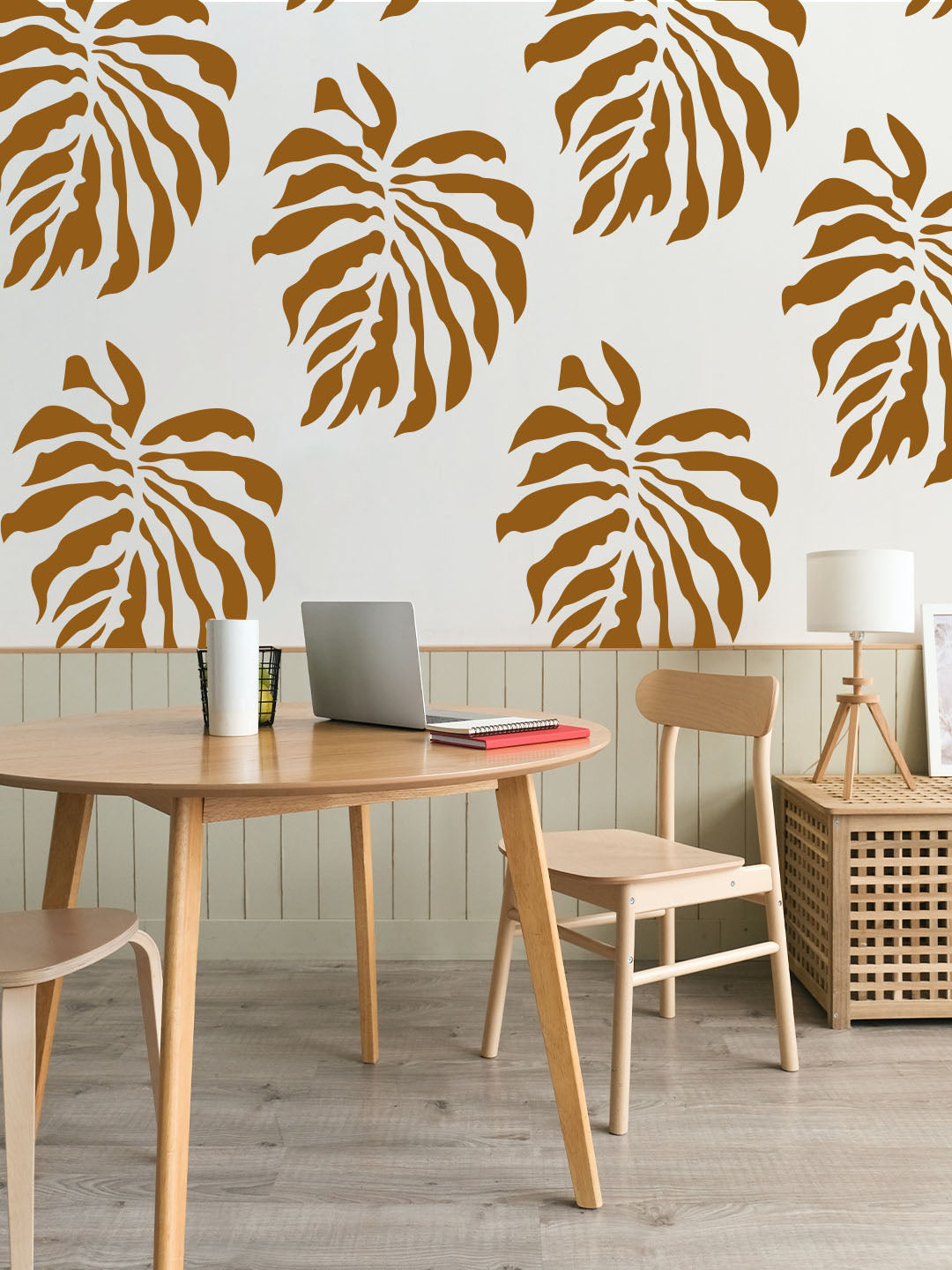 Palm Design Stencils for Wall Painting