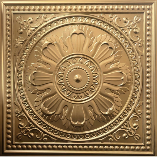 Modern PVC False Ceiling 60x60 cm - 4 Sq Ft Coverage- D083 Royal Finish