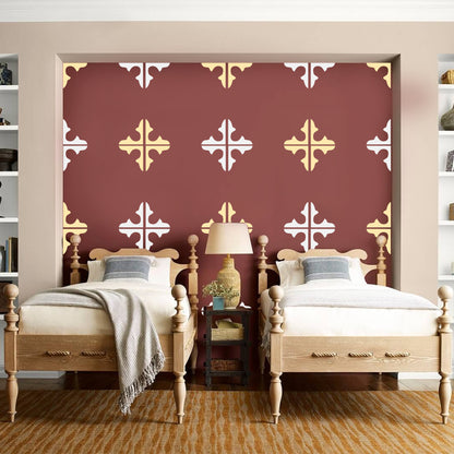stencil design for wall