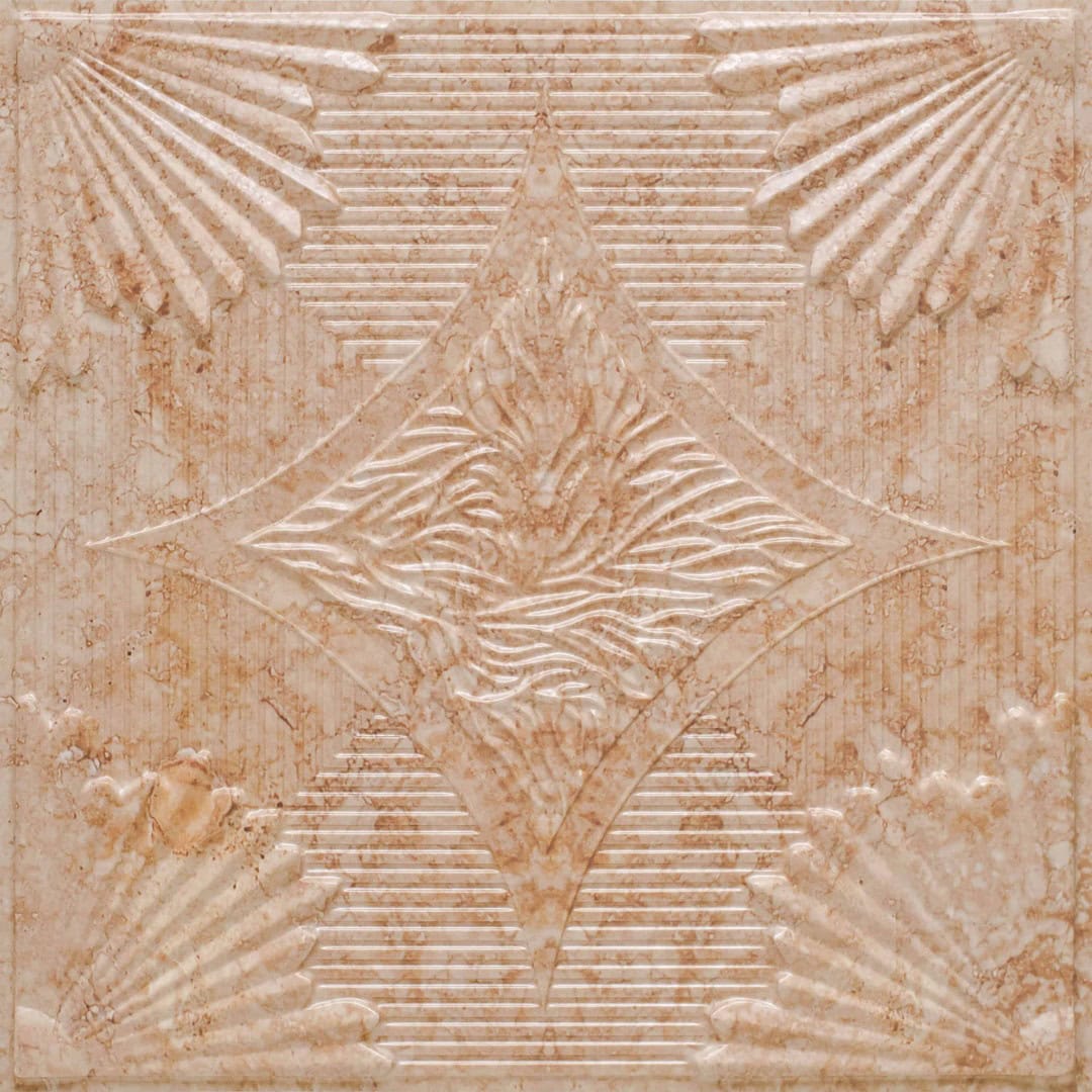 River Stone Victorian Design 3D Ceiling Panel
